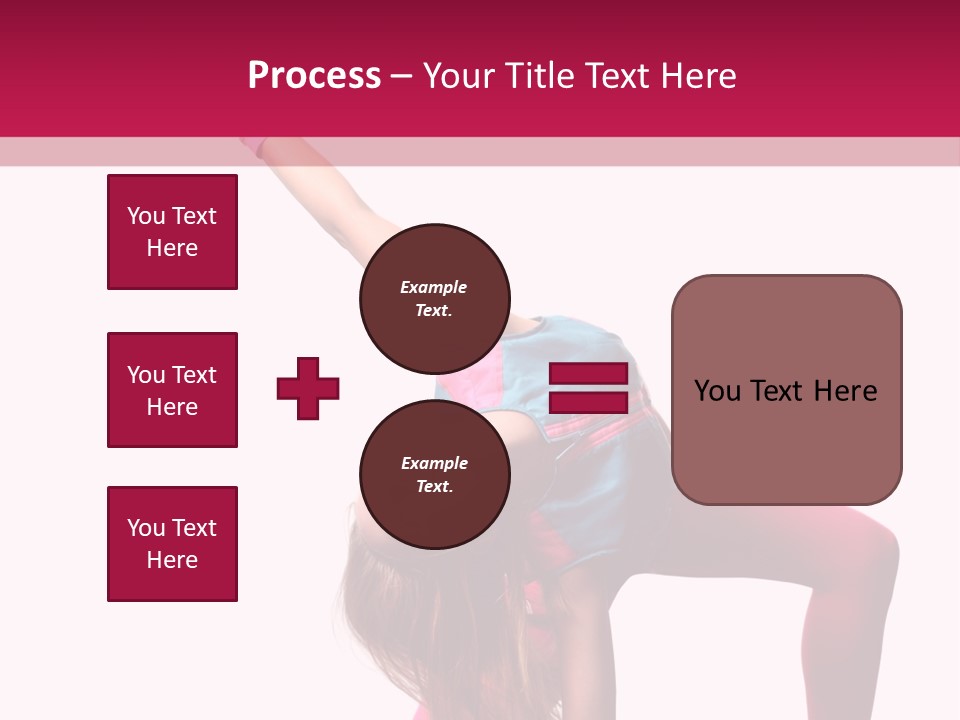 Posing Performer Agility PowerPoint Template
