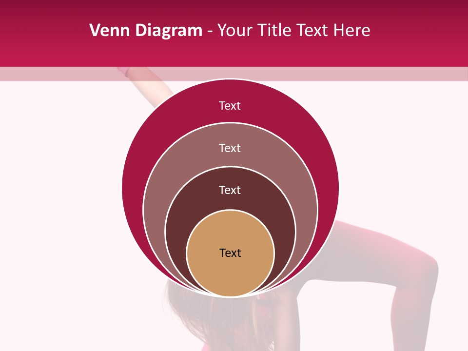 Posing Performer Agility PowerPoint Template