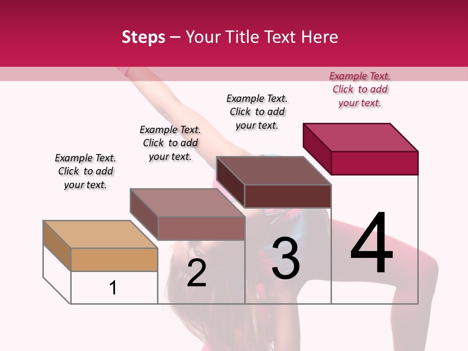 Posing Performer Agility PowerPoint Template