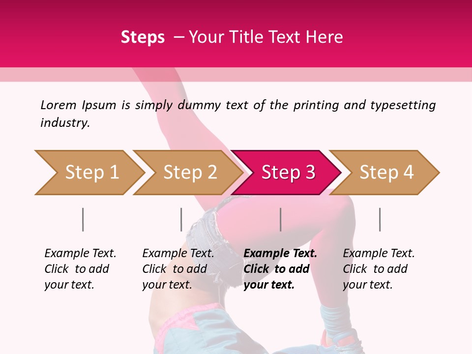 Stunt Performer Performance PowerPoint Template