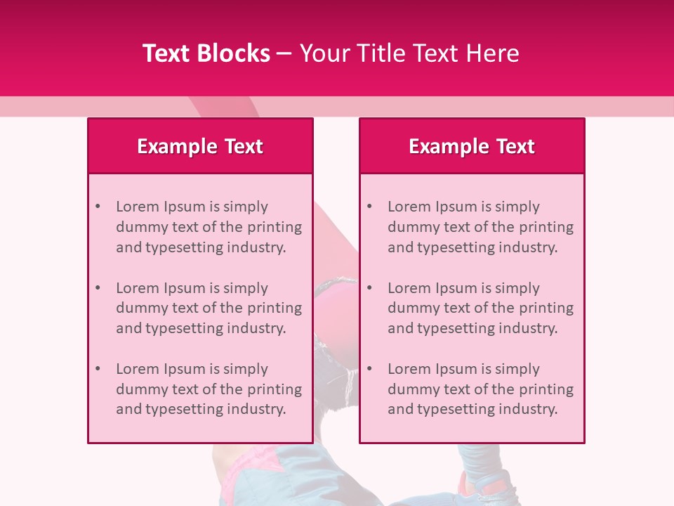 Stunt Performer Performance PowerPoint Template