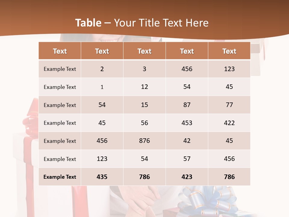 Innocence Long Beautiful PowerPoint Template