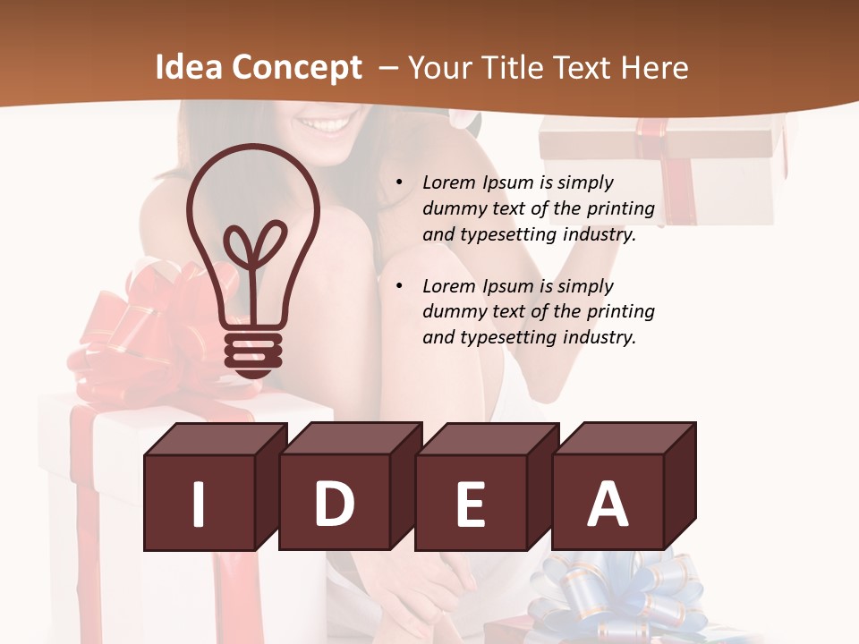 Innocence Long Beautiful PowerPoint Template