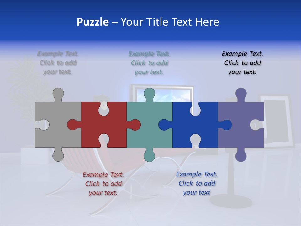 Face Lipstick Stylish PowerPoint Template