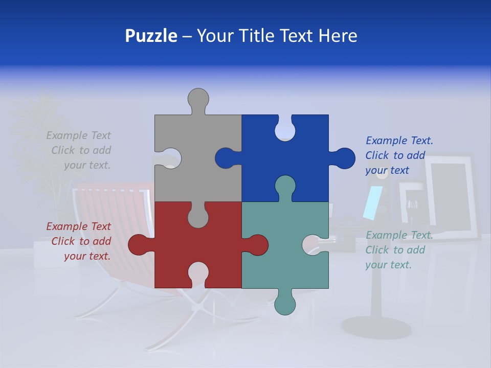 Face Lipstick Stylish PowerPoint Template