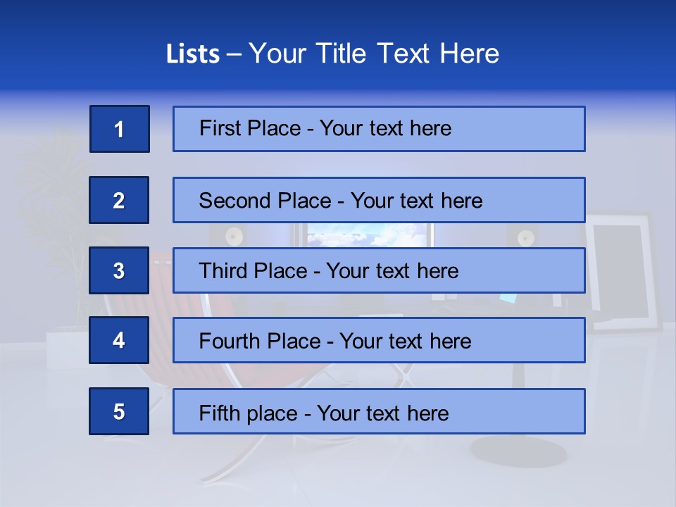 Face Lipstick Stylish PowerPoint Template
