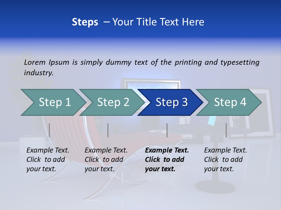 Face Lipstick Stylish PowerPoint Template