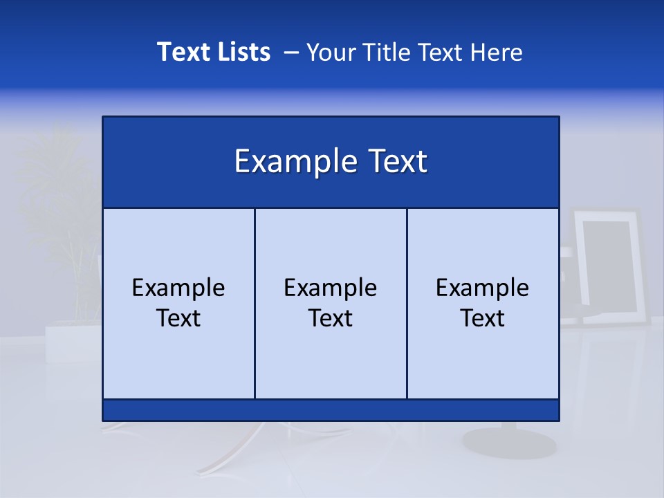 Face Lipstick Stylish PowerPoint Template