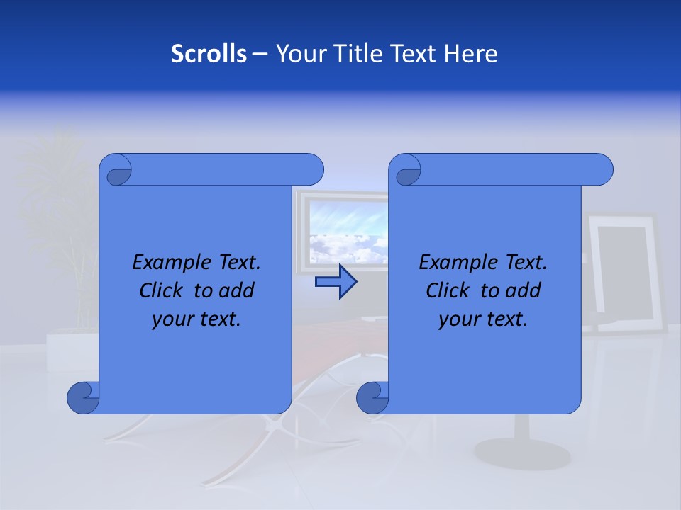 Face Lipstick Stylish PowerPoint Template