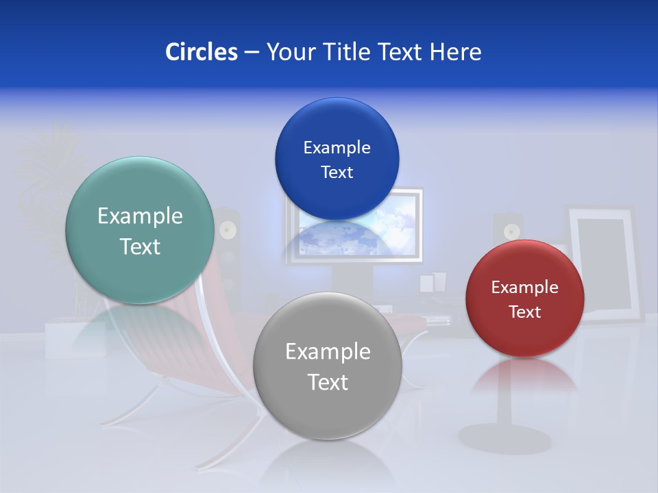 Face Lipstick Stylish PowerPoint Template