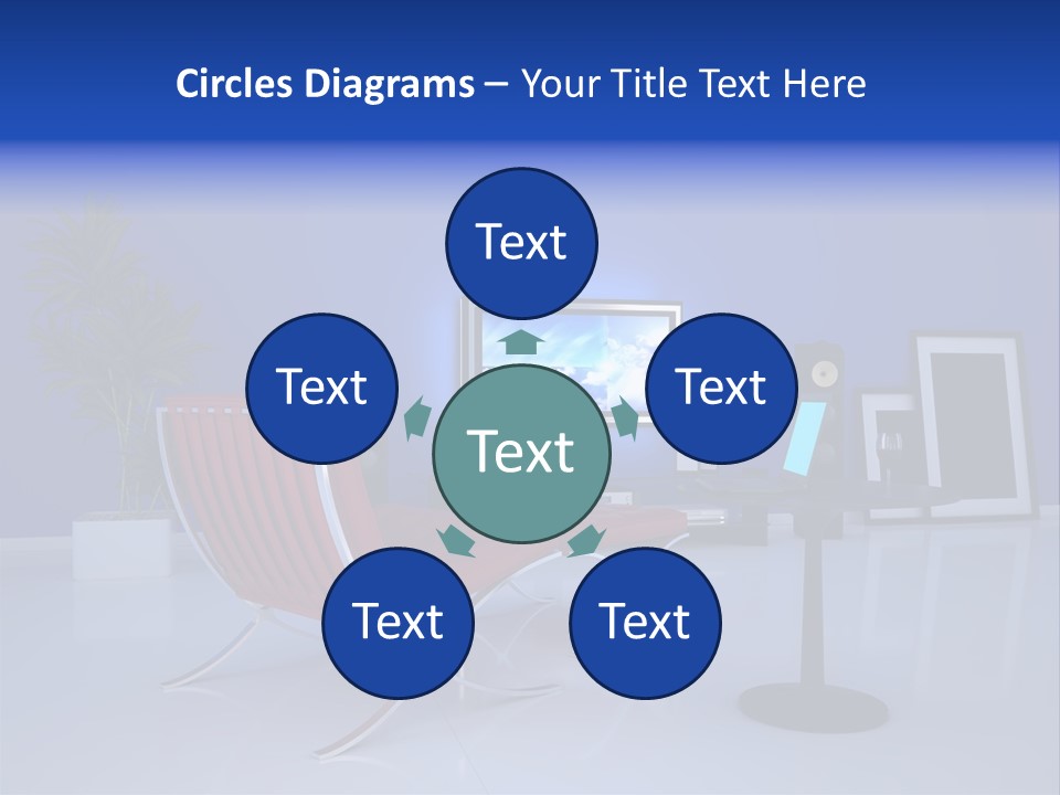 Face Lipstick Stylish PowerPoint Template