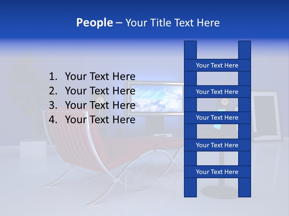 Face Lipstick Stylish PowerPoint Template