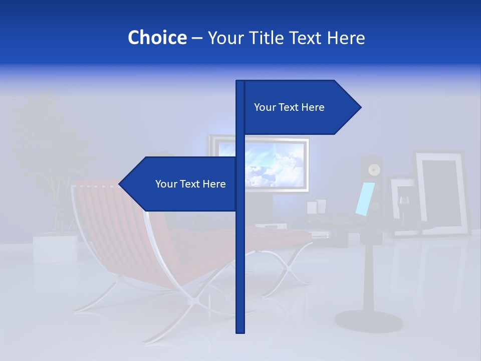 Face Lipstick Stylish PowerPoint Template