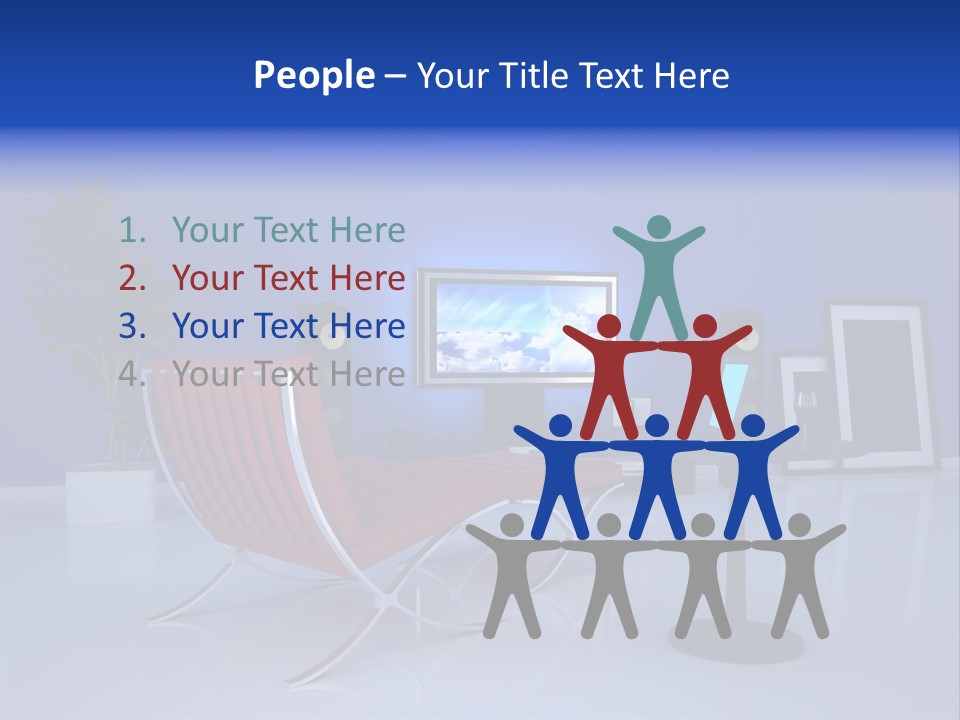 Face Lipstick Stylish PowerPoint Template