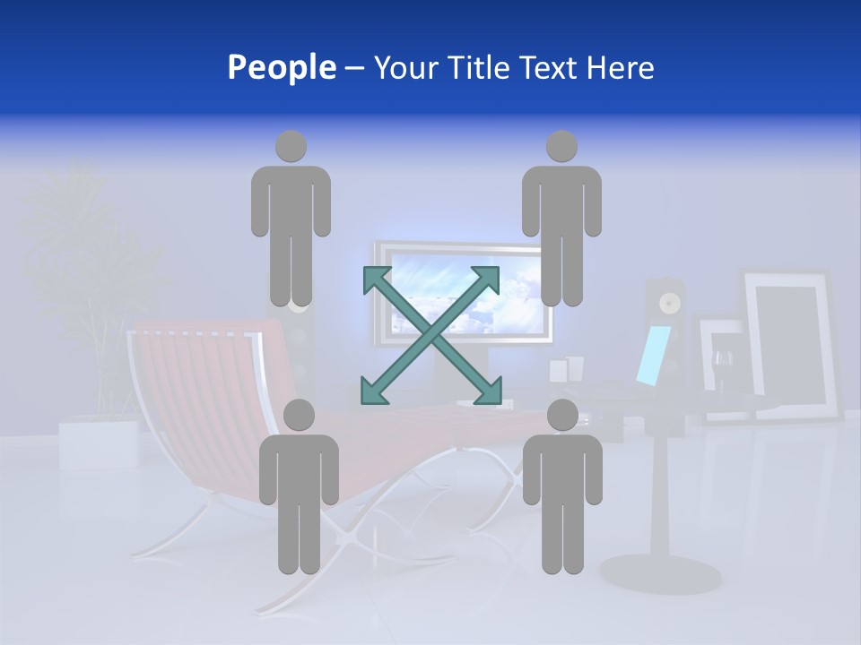 Face Lipstick Stylish PowerPoint Template