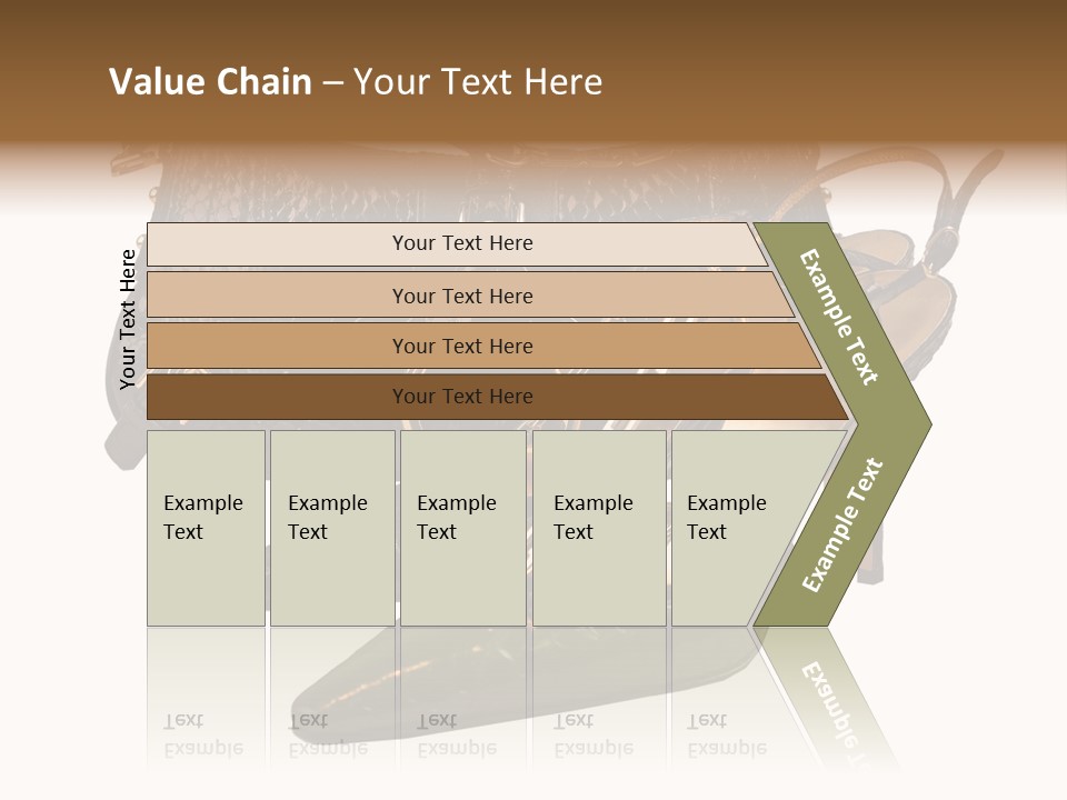 Black Fashion Accessory PowerPoint Template