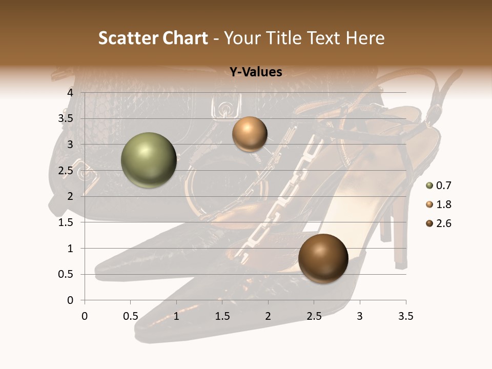 Black Fashion Accessory PowerPoint Template