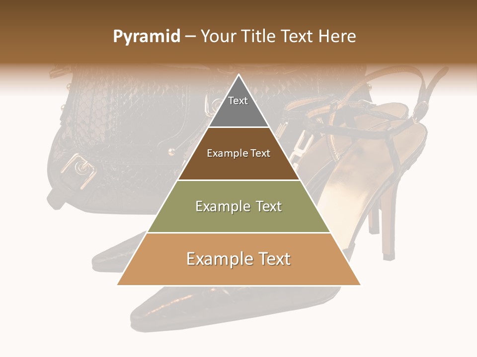 Black Fashion Accessory PowerPoint Template