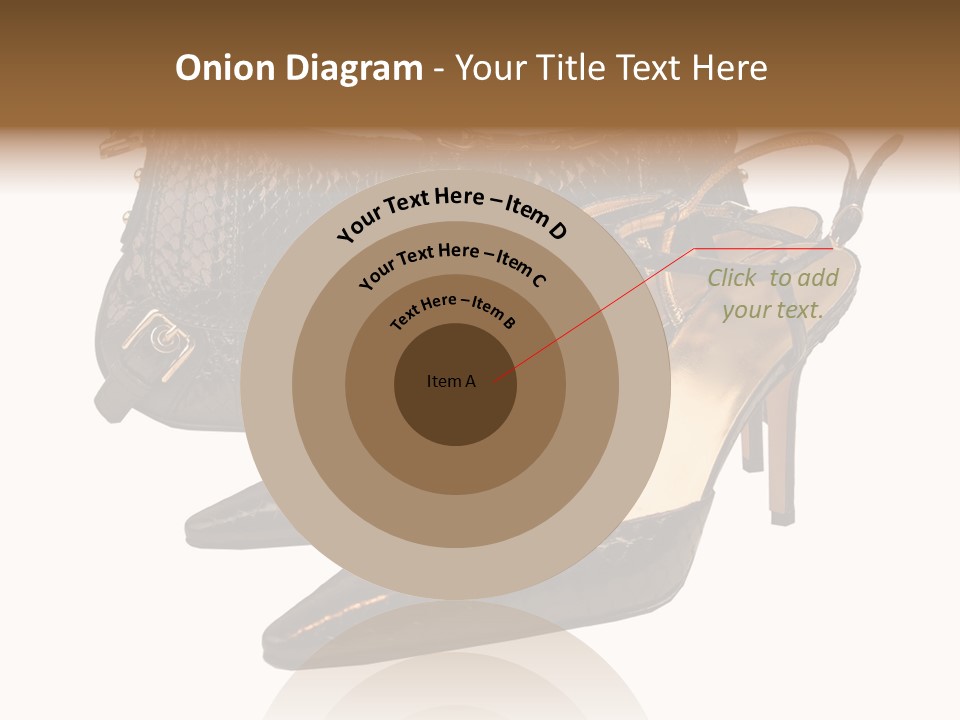 Black Fashion Accessory PowerPoint Template