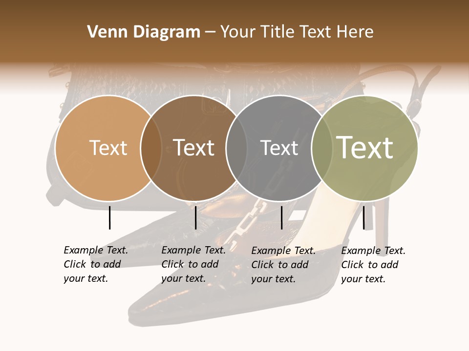 Black Fashion Accessory PowerPoint Template