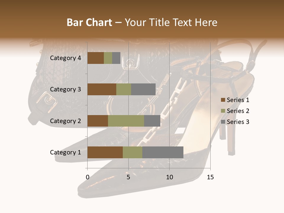 Black Fashion Accessory PowerPoint Template