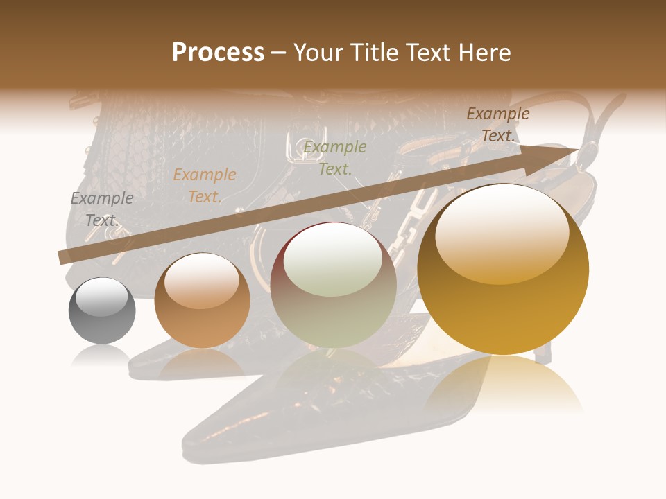 Black Fashion Accessory PowerPoint Template