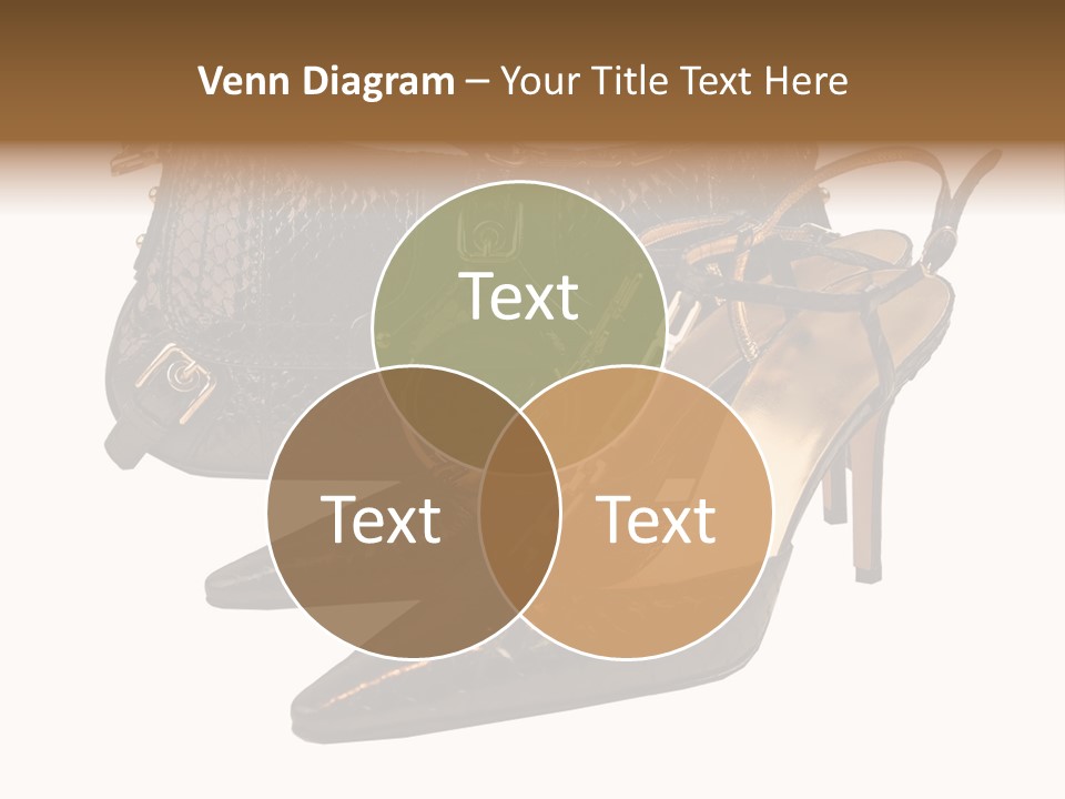 Black Fashion Accessory PowerPoint Template