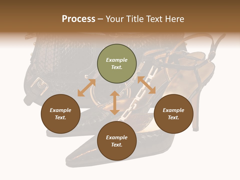 Black Fashion Accessory PowerPoint Template