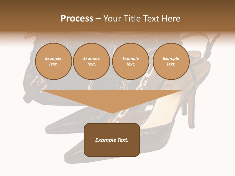 Black Fashion Accessory PowerPoint Template