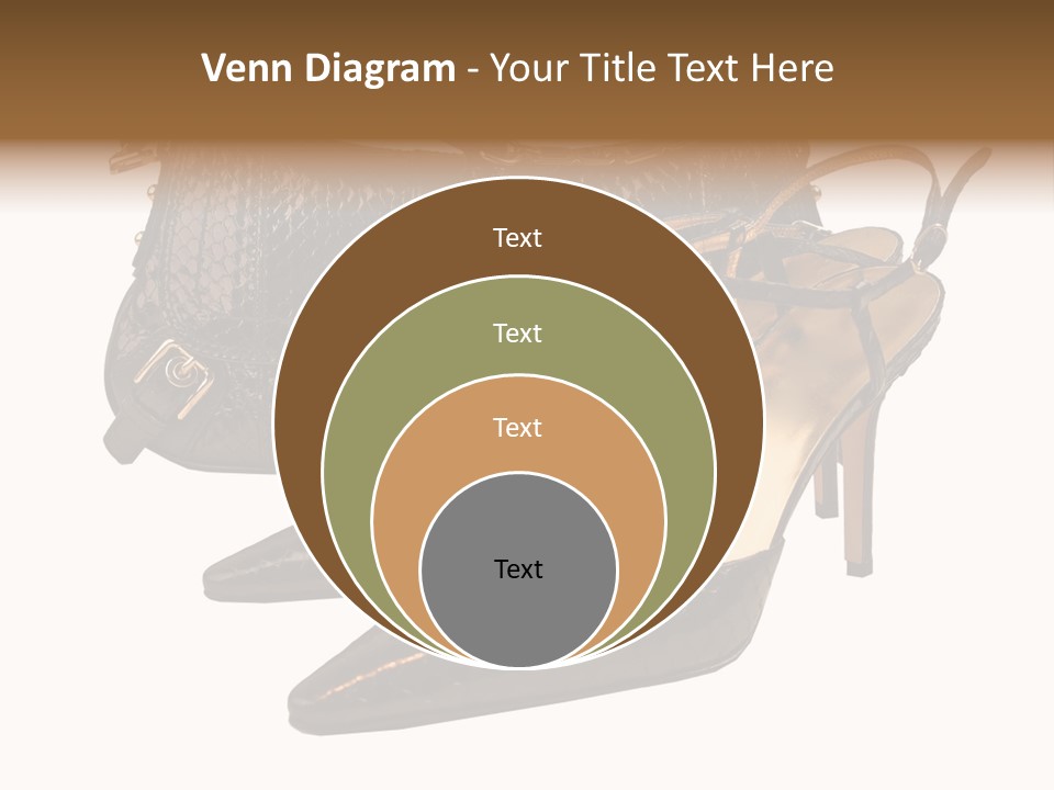 Black Fashion Accessory PowerPoint Template