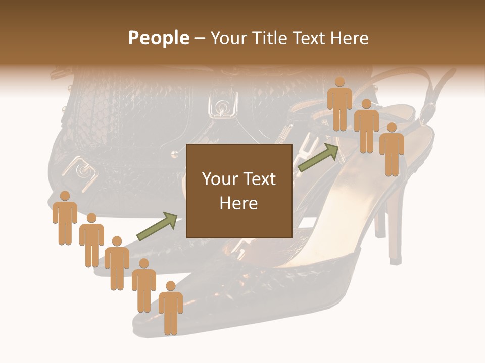 Black Fashion Accessory PowerPoint Template