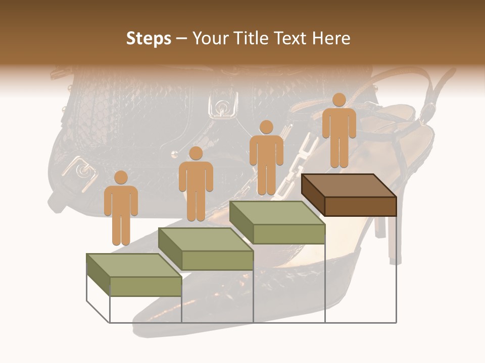 Black Fashion Accessory PowerPoint Template