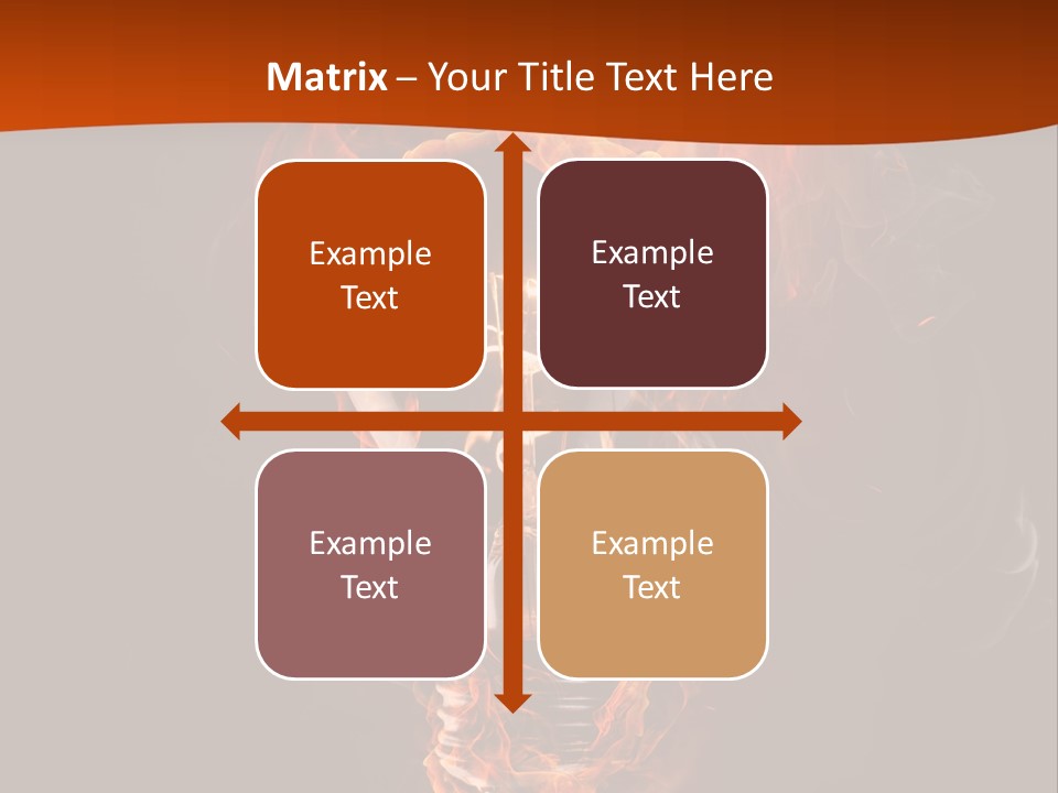 Idea Creativity Black PowerPoint Template