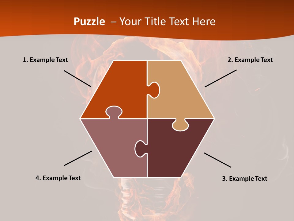 Idea Creativity Black PowerPoint Template