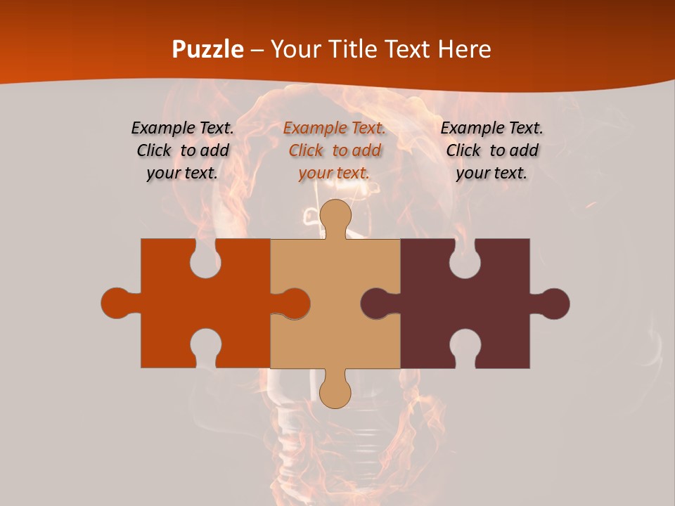 Idea Creativity Black PowerPoint Template