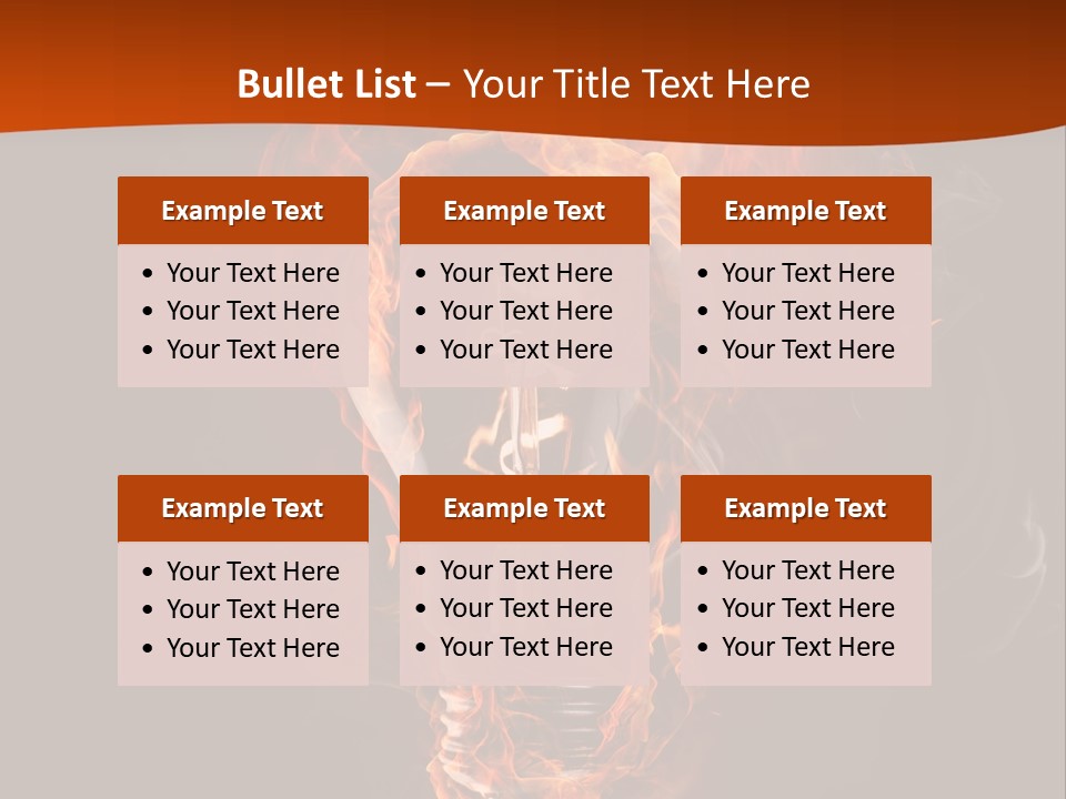 Idea Creativity Black PowerPoint Template