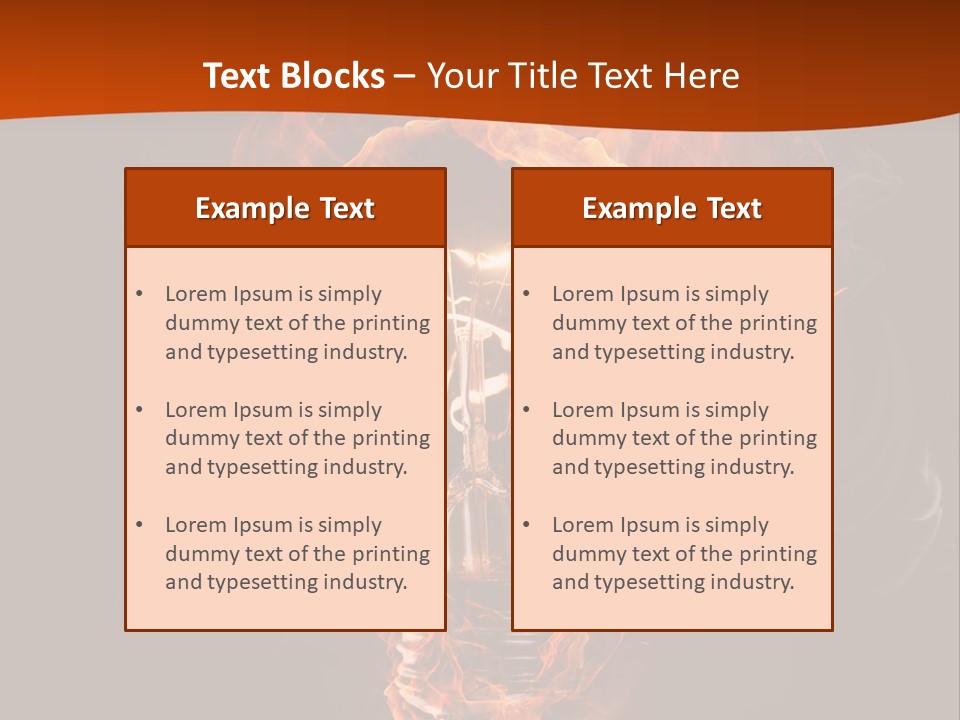 Idea Creativity Black PowerPoint Template