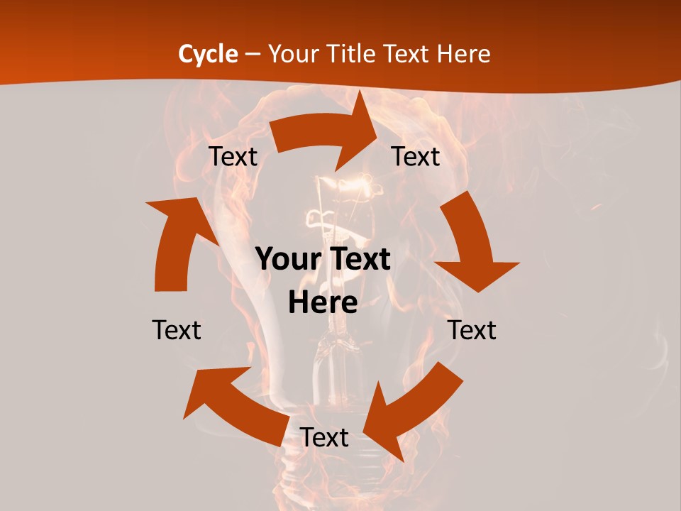 Idea Creativity Black PowerPoint Template