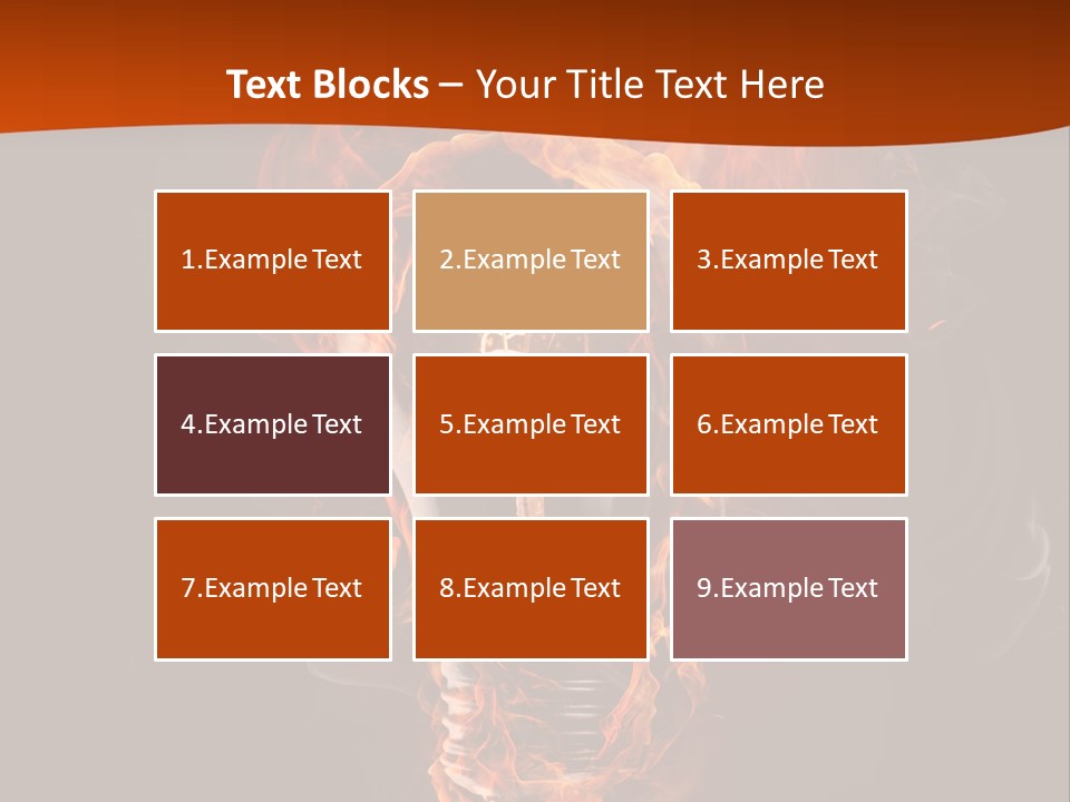 Idea Creativity Black PowerPoint Template
