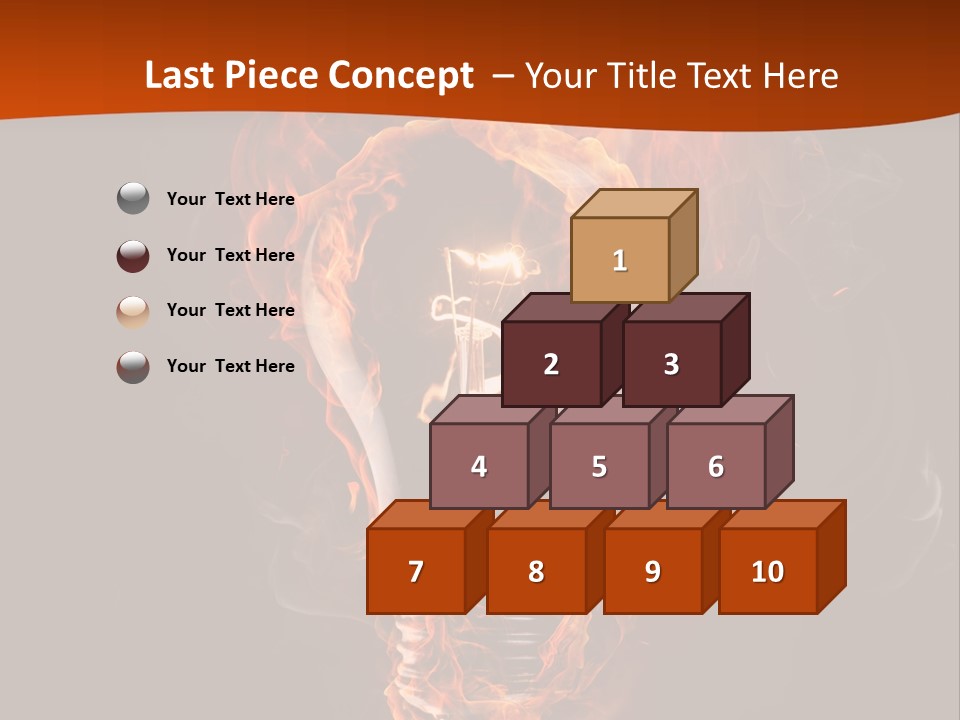 Idea Creativity Black PowerPoint Template