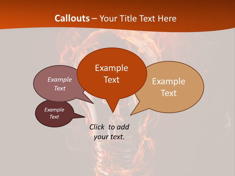 Idea Creativity Black PowerPoint Template
