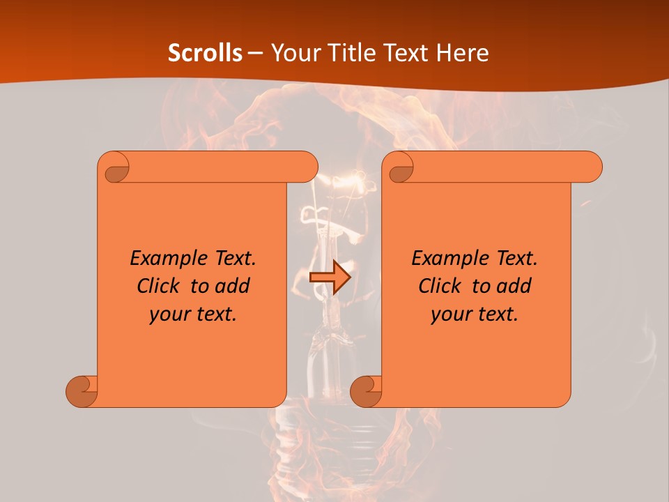 Idea Creativity Black PowerPoint Template