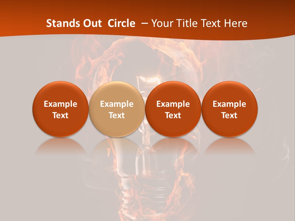 Idea Creativity Black PowerPoint Template