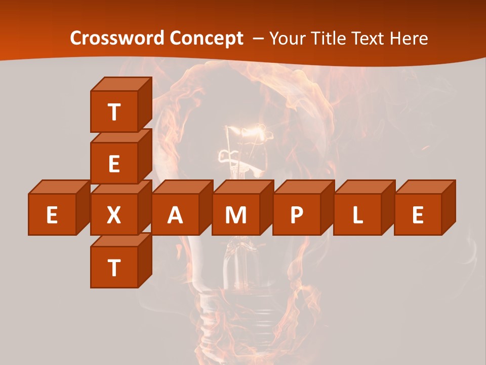 Idea Creativity Black PowerPoint Template