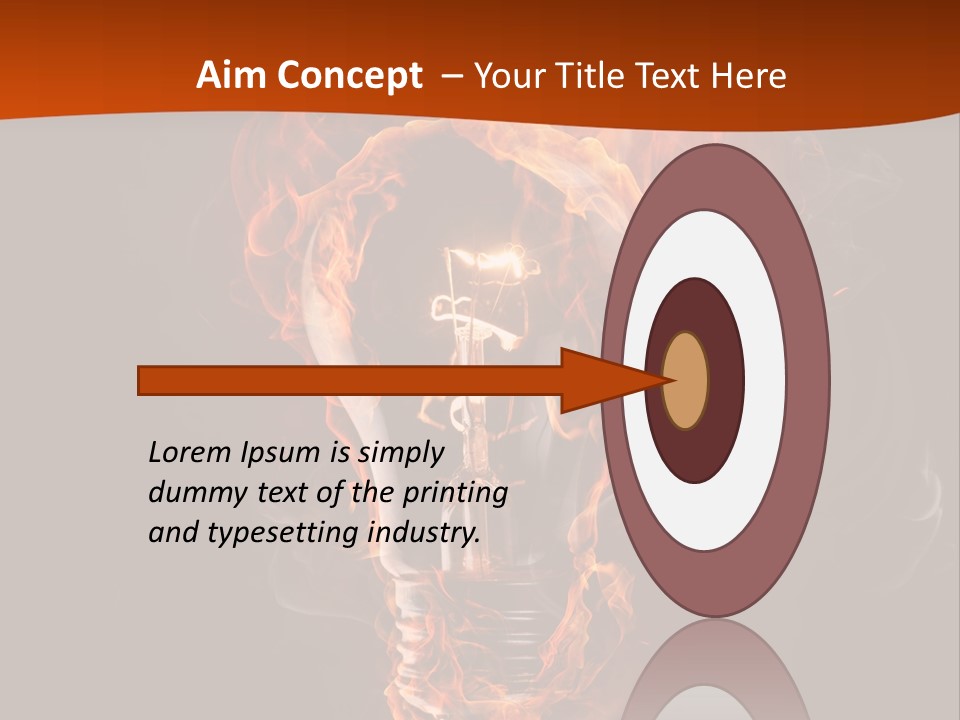 Idea Creativity Black PowerPoint Template