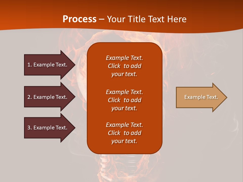 Idea Creativity Black PowerPoint Template