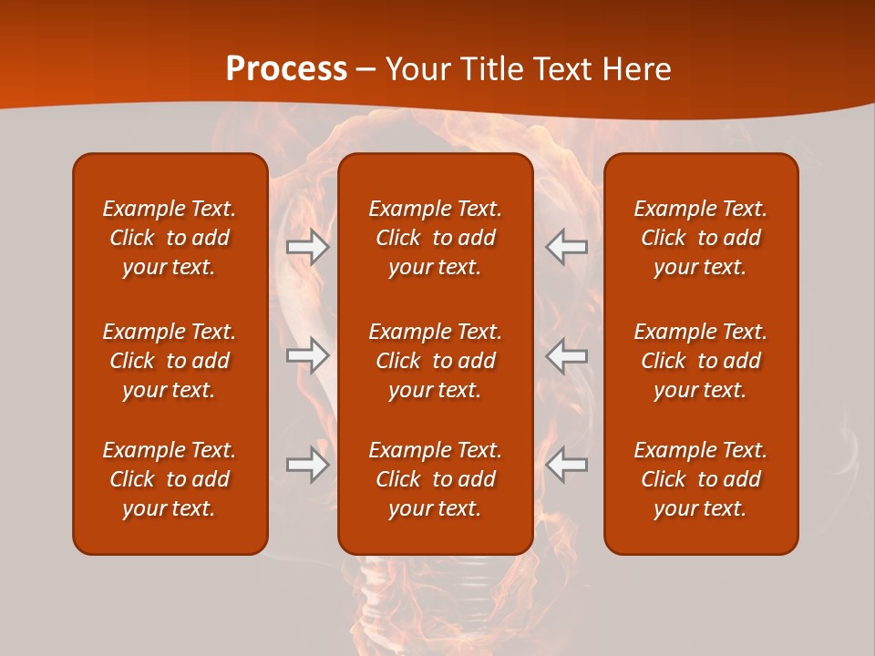 Idea Creativity Black PowerPoint Template
