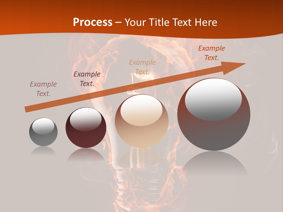 Idea Creativity Black PowerPoint Template