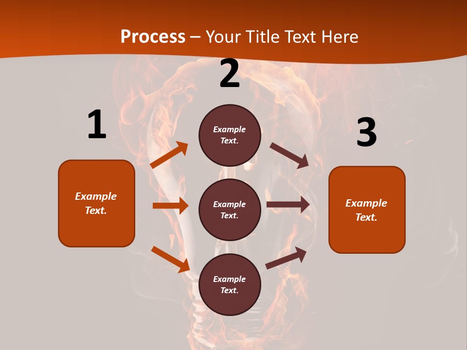 Idea Creativity Black PowerPoint Template
