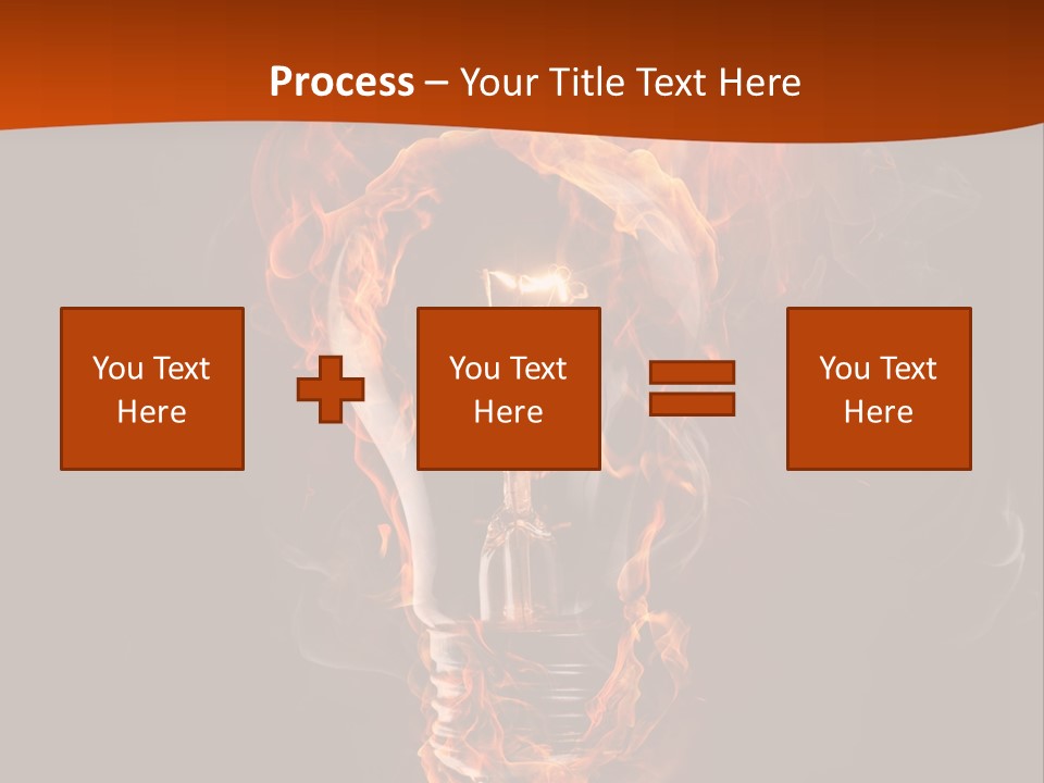 Idea Creativity Black PowerPoint Template